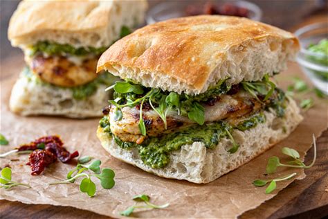Chicken Pesto Sandwich Box